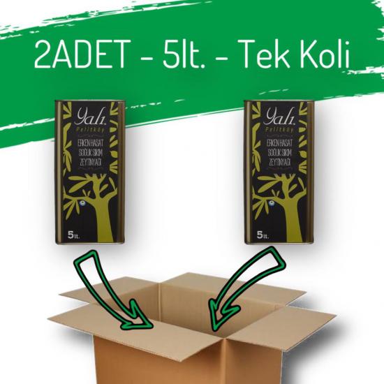 Erken Hasat Soğuk Sıkım Zeytinyağı 5 LT 2’li Paket 